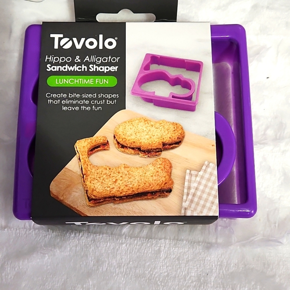 New Sandwich Shaper - Hippo & Alligator